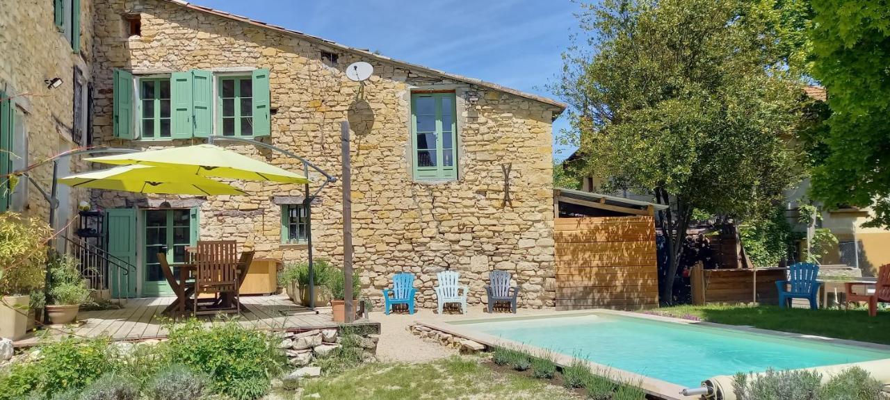 Chambre Du Tilleul - Charme, Confort Et Piscine Sigonce Dış mekan fotoğraf